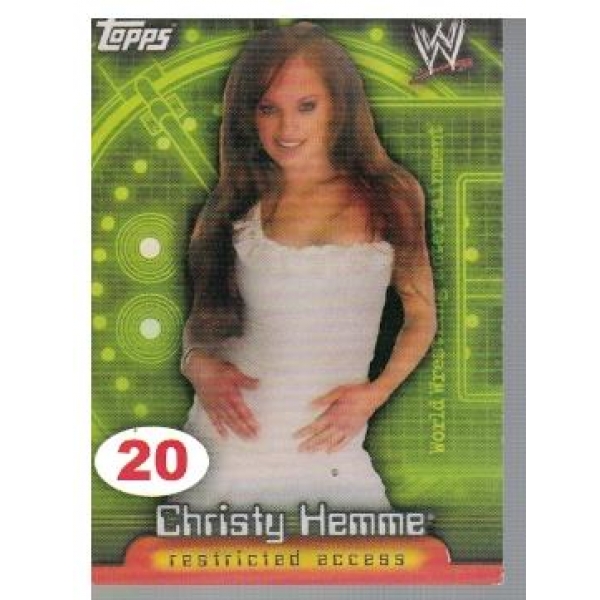Wrestle Mania №20 Christy Hemme