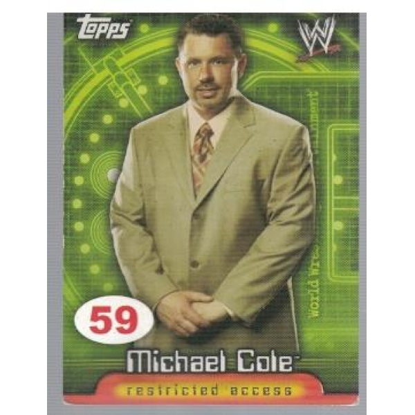 Wrestle Mania №59 Michael Cole