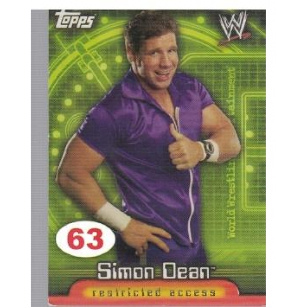 Wrestle Mania №63 Simon Dean