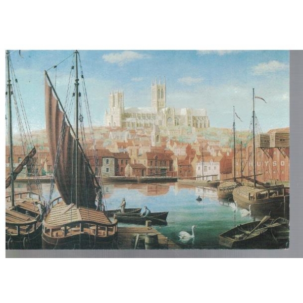Lincoln cathedral from Brayford pool