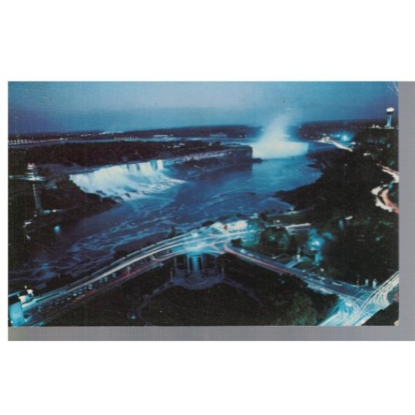 Niagara falls illuminated